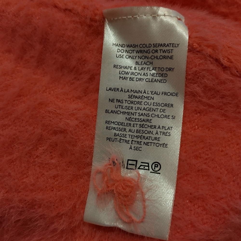 Cozy Coral Short-Sleeve Sweater - Picture 5 of 6